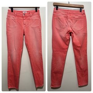 CLOSED PEDAL PUSHER PEACH DENIM WOMENS JEANS SIZE 27